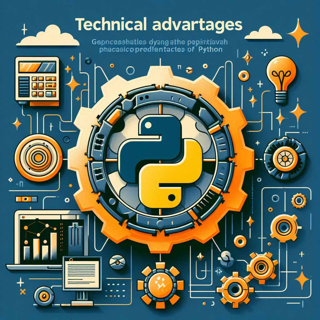 Technical advantage of Python image.